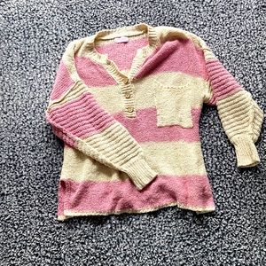 Pink Lily Oversized Shirt